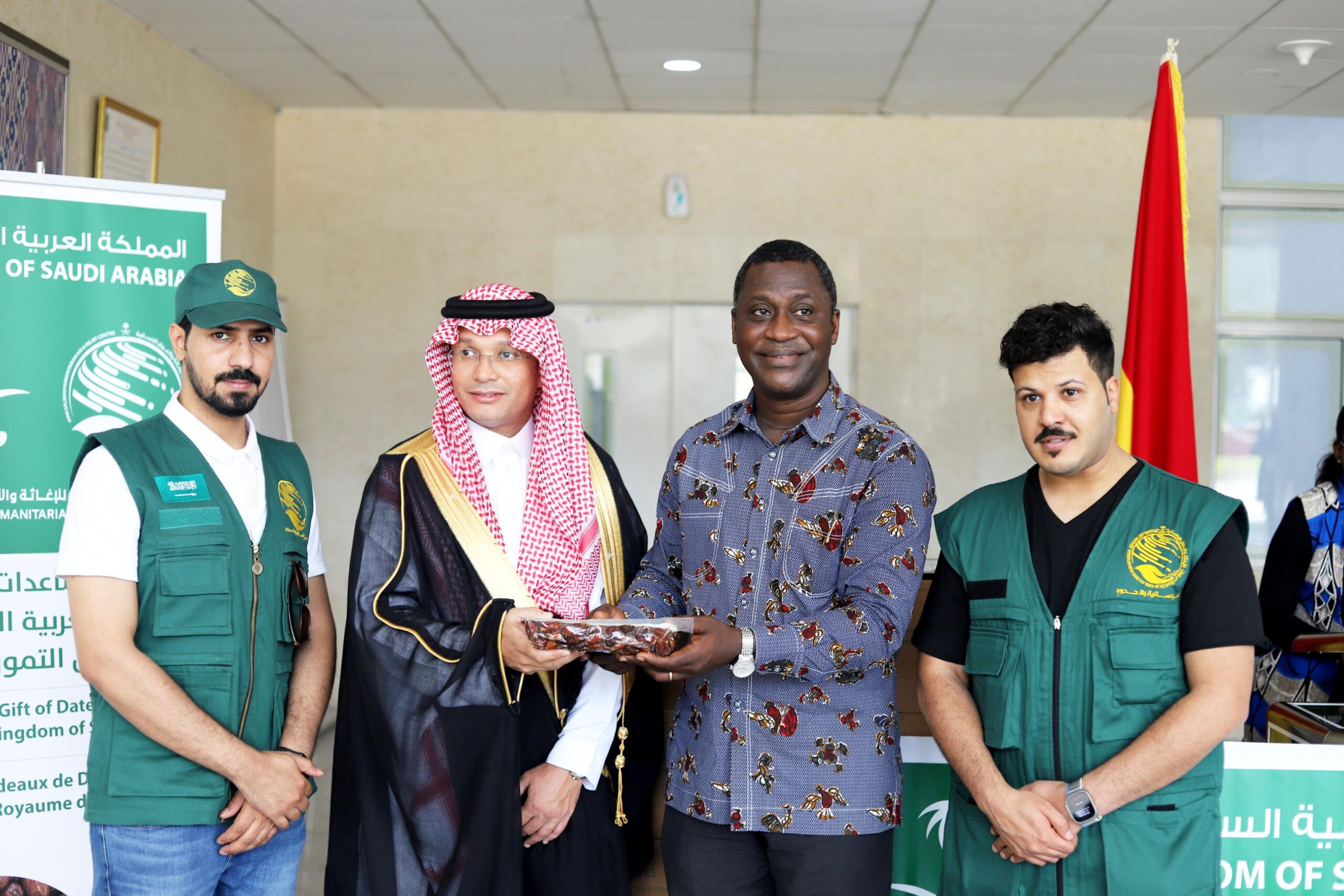 GHANA RECEIVES DATE FRUITS FROM THE KINGDOM OF SAUDI ARABIA Ministry 